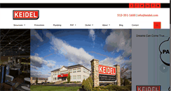 Desktop Screenshot of keidel.com