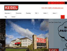 Tablet Screenshot of keidel.com